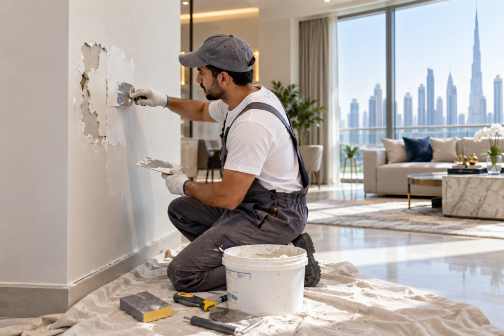 drywall repair dubai